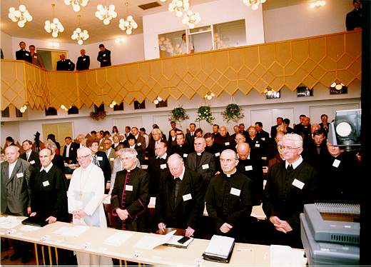 Az Egyhzmegyei Zsinat megnyitsa, 1998. jnius 16.