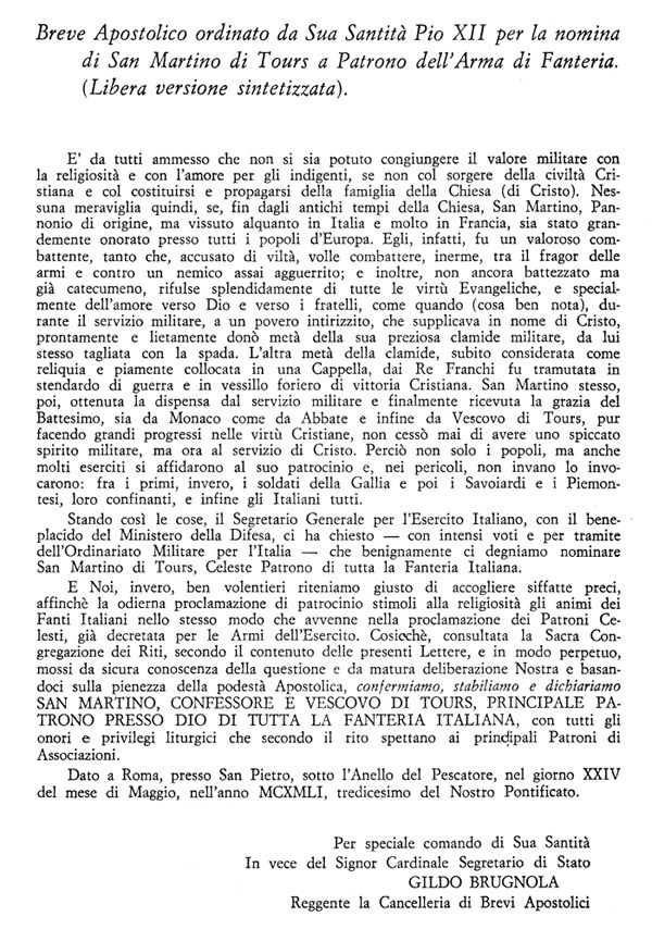 XII. Pius levele